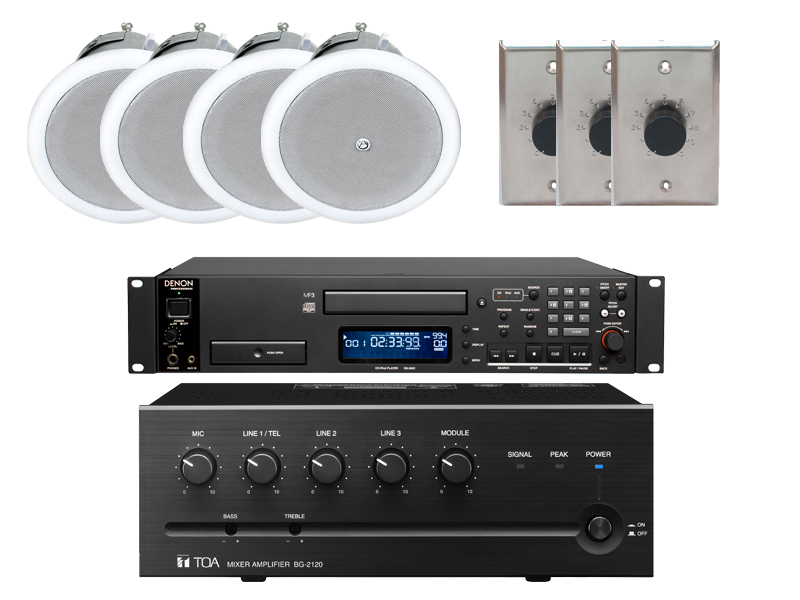 Large Office Sound System Package Pro Audio Superstore