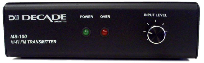 Decade MS-100 FM Radio Transmitter (Mono)