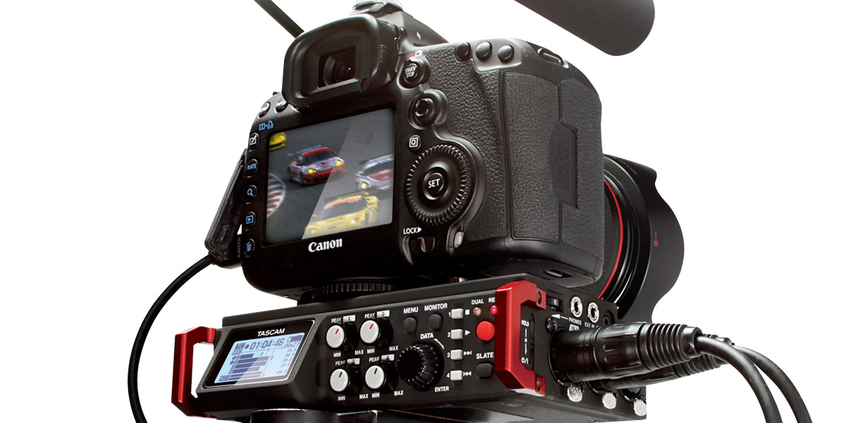 Tascam DR701D 4Channel / 6Track Multitrack Field Recorder with