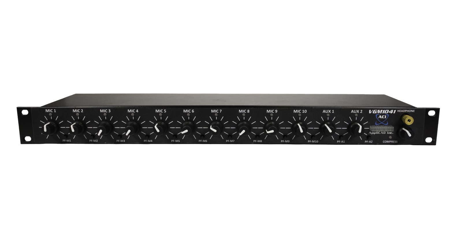 ACI-Applicad VGM1041 12-Channel Digital Automatic Mixer with