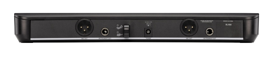 Shure BLX1288/PG30 Wireless Microphone System - Dual Channel With PG30 Headworn & PG58 Handheld Mics