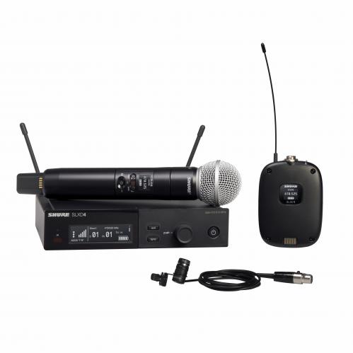 <h5>Shure SLXD124/85 Digital Wireless Combo Microphone System (G50: 470 to 534 MHz)</h5>