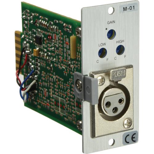 <h5>TOA M-01F Microphone Level Input Module (XLRF)</h5>