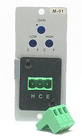 <h5>TOA M-01S T Microphone Level Input Module</h5>