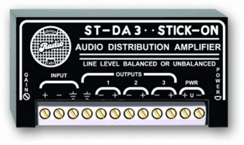 <h5>RDL ST-DA3 Line Level Distribution Amplifier</h5>