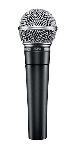 <h5>Shure SM58-LC Microphone</h5>
