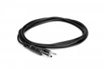Hosa CMP-110 10ft Balanced Male 1/8inch TRS to Unbalanced Male 1/4inch TS Patch Cable