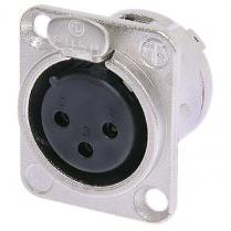 Neutrik NC3FD-L-1 3-Pole Female XLR Receptacle