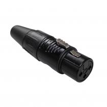 Neutrik XLRFGBK Female 3-Pin XLR Connector