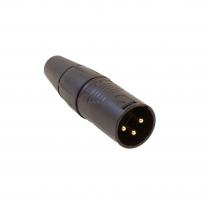 Neutrik XLRMGBK Male 3-Pin XLR Connector