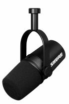 Shure MV7X Dynamic XLR Podcast Microphone (Black)