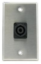 Horizon WP1009 Single NL4MP SpeakOn Wall Plate