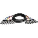 <h5>Hosa Technology XLR803 8-Channel Male 3-Pin XLR to Female 3-Pin XLR Snake Cable (3M)</h5>