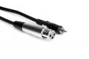 <h5>Hosa XRF110 10' Male RCA to Female XLR Patch Cable</h5> 1