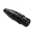 <h5>Neutrik XLRFGBK Female 3-Pin XLR Connector</h5>