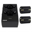 <h5>Shure SBC200US Charger and Dual SB900B Battery Drop-In Recharging Kit</h5>